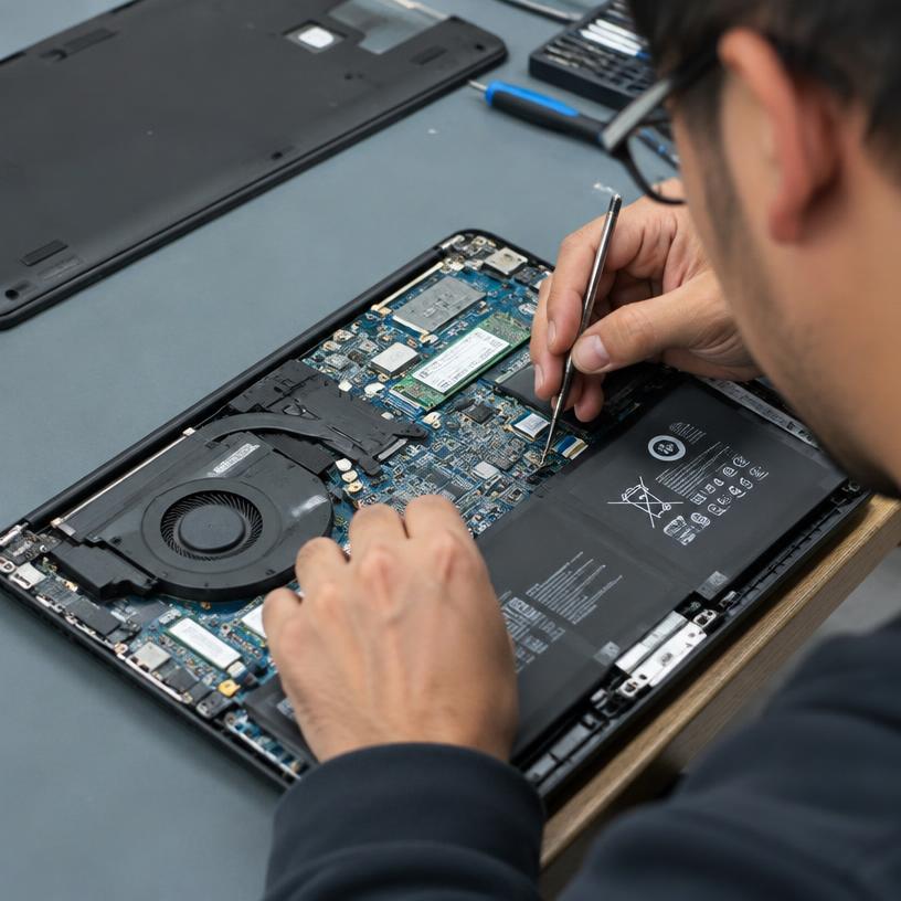 Tecnología y reparación de equipos